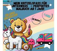 Mein Kritzelspass für unterwegs - Perfektes Malbuch ab 1 Jahr