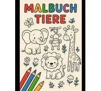 Mein lustiges Bauernhof-Malbuch - Ausmalspaß mit Tieren & Traktoren für Kinder ab 3 Jahren