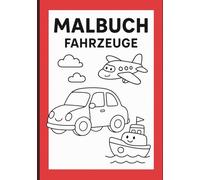 Mein lustiges Fahrzeug-Malbuch
