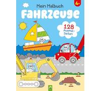 Mein Malbuch Fahrzeuge: 128 Seiten Ausmal-Abenteuer für Kinder ab 4 Jahren