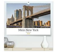 Mein New York Michael Jaster (hochwertiger Premium Wandkalender 2026 DIN A2 quer), Kunstdruck in Hochglanz: Mein New York, sehen Sie die Stadt die niemals schläft.