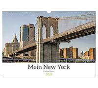Mein New York Michael Jaster (Wandkalender 2026 DIN A3 quer), CALVENDO Monatskalender: Mein New York, sehen Sie die Stadt die niemals schläft.