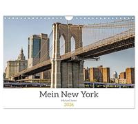Mein New York Michael Jaster (Wandkalender 2026 DIN A4 quer), CALVENDO Monatskalender: Mein New York, sehen Sie die Stadt die niemals schläft.