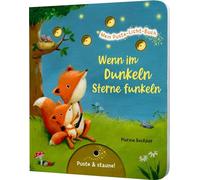 Mein Puste-Licht-Buch: Wenn im Dunkeln Sterne funkeln: Gute-Nacht-Buch mit Puste-Licht und LED-Lämpchen, Mitmachbuch für Kinder ab 18 Monaten: 1