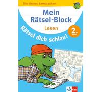 Mein Rätsel-Block Rätsel dich schlau! Lesen 2. Klasse. Deutsch, Grundschule