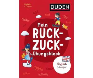 Mein Ruckzuck-Übungsblock Englisch 1. Lernjahr