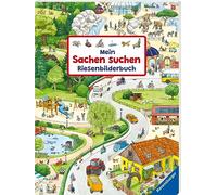 Susanne Gernhäuser, Ursula Weller, Stefan S – Mein Sachen suchen Riesenbilderbuch – Copertina rigida