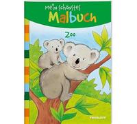 Mein schönstes Malbuch. Zoo: Malen für Kinder ab 5 Jahren