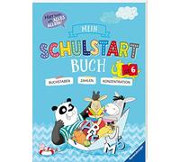 Mein Schulstart-Buch: Buchstaben - Zahlen - Konzentration - NUOVO