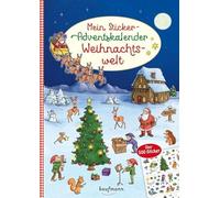 Mein Sticker-Adventskalender: Weihnachtswelt - Über 500 Sticker + Stickerheft-Adventskalender
