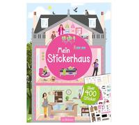 Mein Stickerhaus: Über 400 Sticker | Stickerheft für Kinder ab 4 Jahren
