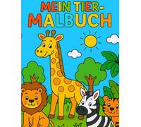 Mein Tier-Malbuch