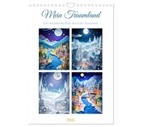 Mein Traumland (Wandkalender 2026 DIN A4 hoch), CALVENDO Monatskalender: Das Traumland ist ein mystischer Ort, der nur in unseren Träumen existiert