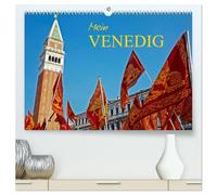 Mein VENEDIG (hochwertiger Premium Wandkalender 2026 DIN A2 quer), Kunstdruck in Hochglanz: Venedig, das Weltkulturerbe ist ein Fest der Sinne. ... sensationelle Kultur in einer Stadt vereint.