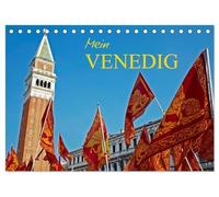 Mein VENEDIG (Tischkalender 2026 DIN A5 quer), CALVENDO Monatskalender: Venedig, das Weltkulturerbe ist ein Fest der Sinne. Lebensgefühl, Historie und sensationelle Kultur in einer Stadt vereint.