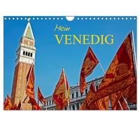 Mein VENEDIG (Wandkalender 2026 DIN A4 quer), CALVENDO Monatskalender: Venedig, das Weltkulturerbe ist ein Fest der Sinne. Lebensgefühl, Historie und sensationelle Kultur in einer Stadt vereint.