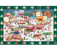 Mein Wimmel-Adventskalender: Auf dem Weihnachtsmarkt: Suchen und Entdecken