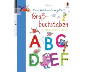 Mein Wisch-und-weg-Buch: Großbuchstaben: mit abwischbarem Stift