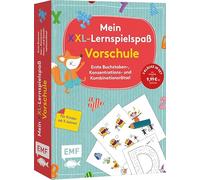 Mein XXL-Lernspielspaß: Vorschule: 3 Bücher im Bundle: Erste Buchstaben-, Konzentrations- und Kombinationsrätsel
