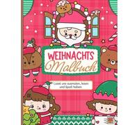Mein zauberhaftes Weihnachts-Malbuch - Festliche Motive zum Ausmalen für Kinder: Niedliche Weihnachtsbilder, Mini-Geschichten & kreative Winterfreude für Kinder ab 3 Jahren