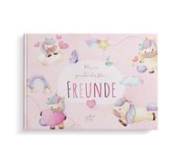 MeinBaby123® Libro degli amici per bambini (unicorno)