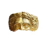 Meindin Anello del Volto della dea - Anello da Dito Chic e alla Moda per Donne e Uomini - Anello Greco Affascinante e calmante, Anello Antico di per Feste all'aperto