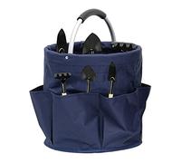 Meindin Cesto per attrezzi da giardino, organizer pieghevole per la casa con tasche, set di attrezzi per piante, borsa Oxford resistente, grande organizer per attrezzi da giardino