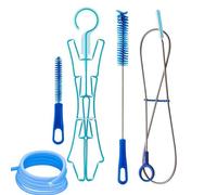 Meindin Kit di pulizia per sacca idrica universale, 4 in 1, set di spazzole per la pulizia del tubo della vescica, kit di pulizia multifunzione per serbatoio d'acqua universale, 1 set., Refer to