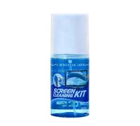 Meindin Kit per la Pulizia dello Schermo - Pulitore Schermo TV, Laptop e Computer | Pulitore Monitor per dispositivi elettronici, Include flacone da 200 ml con 1 Panno in Microfibra