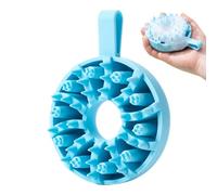 Meindin Spazzola massaggiante per cuoio capelluto, shampoo in silicone per lavare i capelli, spazzola esfoliante per cuoio capelluto