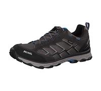 Meindl Outdoor da Uomo, Scarpe Basse da Trekking ed Escursionismo, Antracite Oceano, 40 EU
