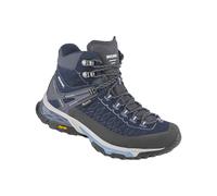 Meindl - Scarpe da trekking da giorno in GORE-TEX - Top Trail Lady Mid GTX Marine/Azur per Donne in Pelle - Taglia 5,5 UK - Blu navy Blu navy 5,5 UK