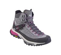 Meindl - Scarpe escursionismo in giornata in GORE-TEX - Top Trail Lady Mid GTX Grey/Magenta per Donne in Pelle - Taglia 6 UK - Grigio