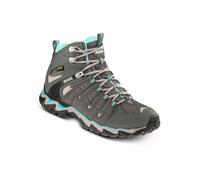 Meindl - Scarpe per trekking di un giorno - Respond Lady Mid II GTX Antracite/Turchese per Donne - Taglia 6 UK - Grigio