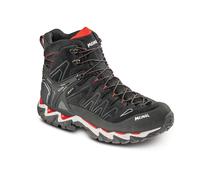 Meindl - Scarpe per trekking di un giorno - Lite Hike GTX Nero/Rosso per Uomo in Pelle - Taglia 9,5 UK Nero 9,5 UK