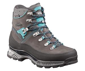 Meindl Scarponi Island MFS Rock GTX Donna, Anthrazit-Türkis, UK 5.5