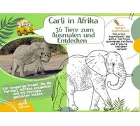 Meine Afrika-Safari - 36 Tiere zum Ausmalen und Entdecken: Das erste Ausmalbuch, das echte Tierfotografie, spannende Funfacts und kreative Malaufgaben vereint!