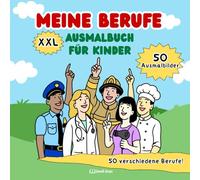 Meine Berufe: Ausmalbuch für Kinder