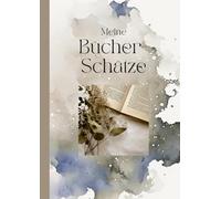 Meine Bücher-Schätze: Reading Journal, Book Journal, A4 (groß), Lesetagebuch für Buchliebhaber
