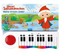 Meine ersten Lieder Unser Sandmännchen, Mit kleinem Mini-Keyboard, Soundbuch, Klavierbuch, Meine ersten Lieder (Unser Sandmännchen) (Ab 2 Jahren)