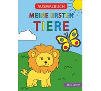 Meine ersten Tiere: Ausmalbuch
