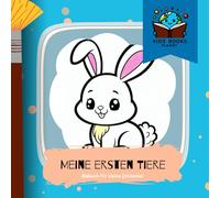 Meine ersten Tiere: Malbuch für kleine Entdecker - Ab 1 jahr