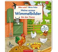 Meine ersten Wimmelbilder: Bei den Tieren