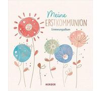 Meine Erstkommunion Erinnerungsalbum Floral