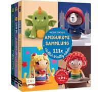 Meine große Amigurumi-Sammlung - 111x niedlich & kultig häkeln: Süße Figuren zum Liebhaben, Sammeln und Verschenken | 3 Bücher im Set - Mit allen Grundlagen Schritt für Schritt