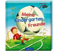 Meine Kindergarten-Freunde (Fußball): Freundebuch ab 3 Jahren für Kindergarten und Kita, für Jungen und Mädchen
