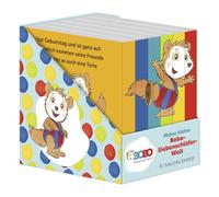 Meine kleine Bobo-Siebenschläfer-Welt (Würfel): Mit Bobo ersten Wörter lernen | Box mit 6 Mini-Büchern für Kinder ab 2 Jahren