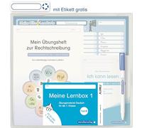 Meine Lernbox 1 - Teil B - Deutsch - Fit für das 1. Schuljahr: Übungsmaterialien zur Lesekompetenz 1. Klasse für zu Hause und im Unterricht