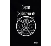 Meine Metalfreunde: Freundebuch für Metalheads | Heavy Metal Edition | Freundebuch für Erwachsene | Geschenk