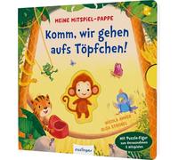 Meine Mitspiel-Pappe: Komm, wir gehen aufs Töpfchen!: Interaktives Mitmachbuch mit extra Spielfigur